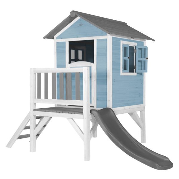 AXI-House-on-Stilts-with-Slide-118-cm AXI House on Stilts with Slide 118 cm