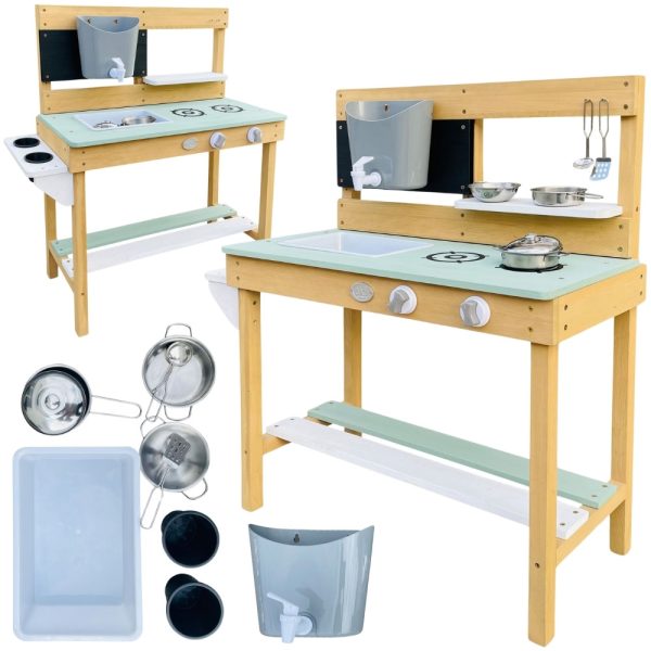 AXI-Large-Wooden-Water-and-Sand-Play-Kitchen AXI Large Wooden Water and Sand Play Kitchen