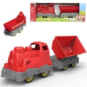 BIG-Freight-Train-Wagon-with-Tipper-Belt-Toy BIG Freight Train Wagon with Tipper Belt Toy