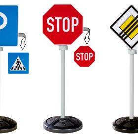 BIG Road Sign Set