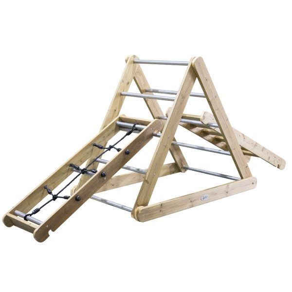 CLASSIC WORLD EDU Wooden Playground XL Montessori Climbing Ladder Set