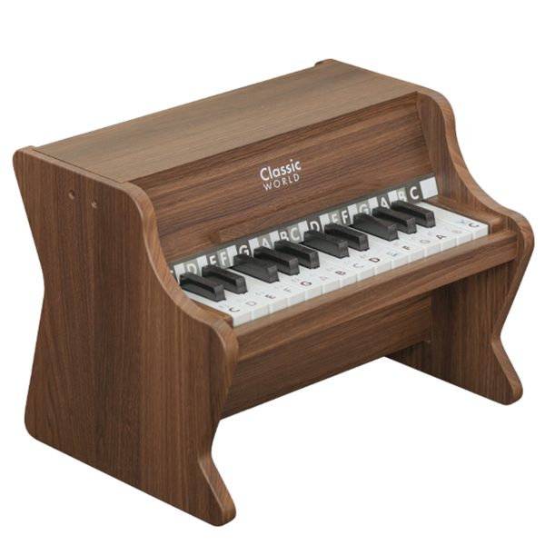 CLASSIC WORLD Wooden Classical Piano + Learning Book