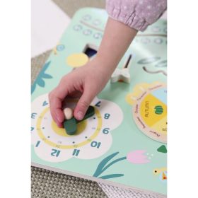 CLASSIC-WORLD-Wooden-Manipulative-Board-My-First-Calendar-Clock-for-Children-3