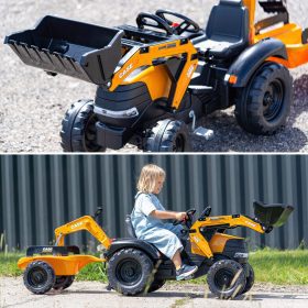 FALK-Case-CE-Pedal-Tractor-with-Backhoe-Loader-and-Trailer-3-7-years-2