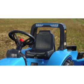 FALK-Landini-Blue-Pedal-Tractor-with-Trailer-for-ages-3-3