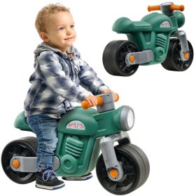 FALK Ride-on Motorbike Moto Premier Vintage Green for 1-3 Years