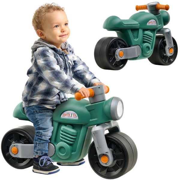 FALK-Ride-on-Motorbike-Moto-Premier-Vintage-Green-for-1-3-Years FALK Ride-on Motorbike Moto Premier Vintage Green for 1-3 Years