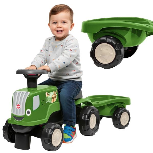 FALK-Ride-on-Tractor-with-Trailer-Birdy-Farm-Green-1-3-years FALK Ride-on Tractor with Trailer Birdy Farm Green 1-3 years