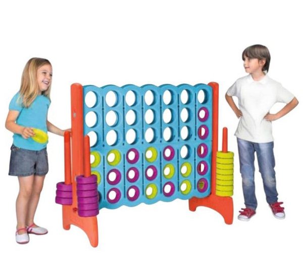 FEBER 4 in a Line Mega 4 in a Line Puzzle Game for Home Garden