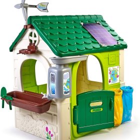 FEBER Eco Garden House Feeder Waste Segregation Imitation Solar Panel
