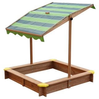Lily Sandpit AXI Wooden Sandpit with Adjustable Roof