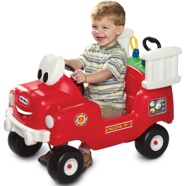 Little Tikes Ride-on Fire Department Pump Car