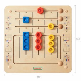 MASTERKIDZ-Diamond-Sorting-Puzzle-Montessori-Educational-Wall-Board-1