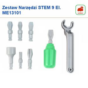 MASTERKIDZ Hand Tools 6 Pieces Screwdriver Wrench - STEM Science and Education Board
