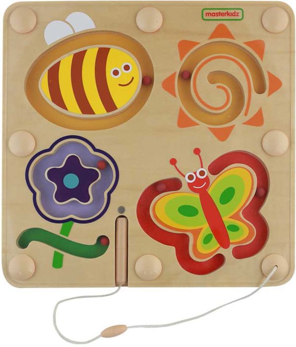 MASTERKIDZ-Magnetic-Maze-World-of-Insects-Tablet MASTERKIDZ Magnetic Maze World of Insects - Tablet