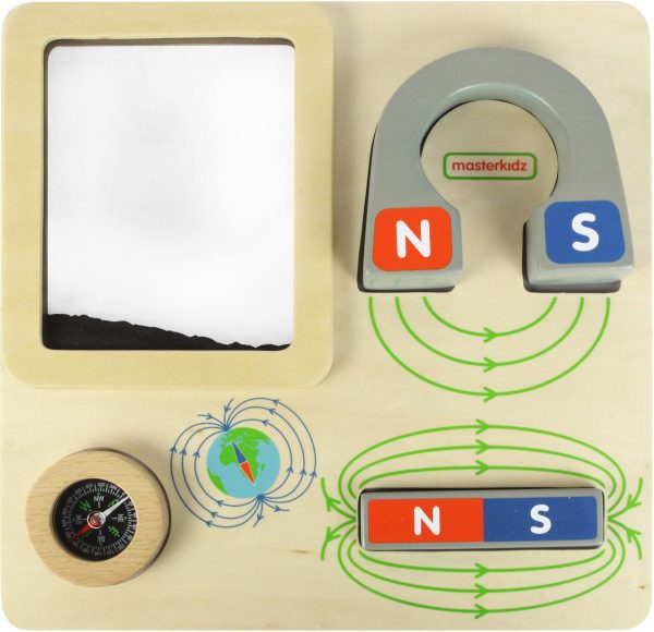 MASTERKIDZ-Magnetic-Play-Educational-Board-Montessori-Compass MASTERKIDZ Magnetic Play Educational Board Montessori Compass