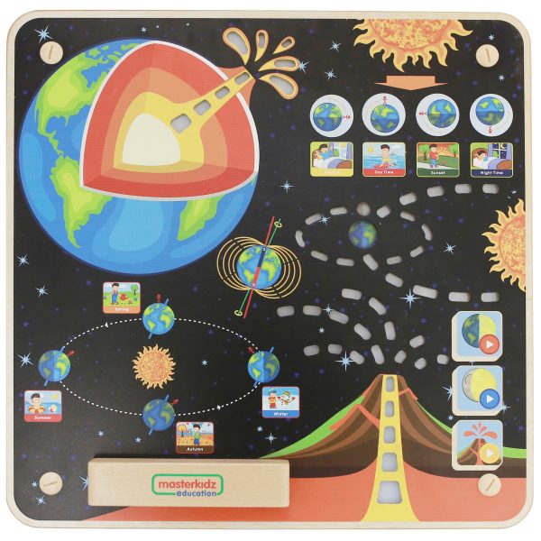 MASTERKIDZ-Montessori-Earth-Educational-Board MASTERKIDZ Montessori Earth Educational Board