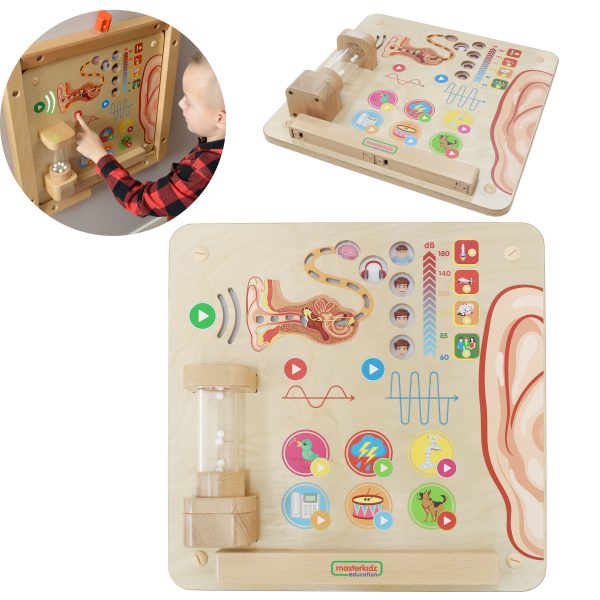 MASTERKIDZ-Montessori-Hearing-Educational-Board MASTERKIDZ Montessori Hearing Educational Board