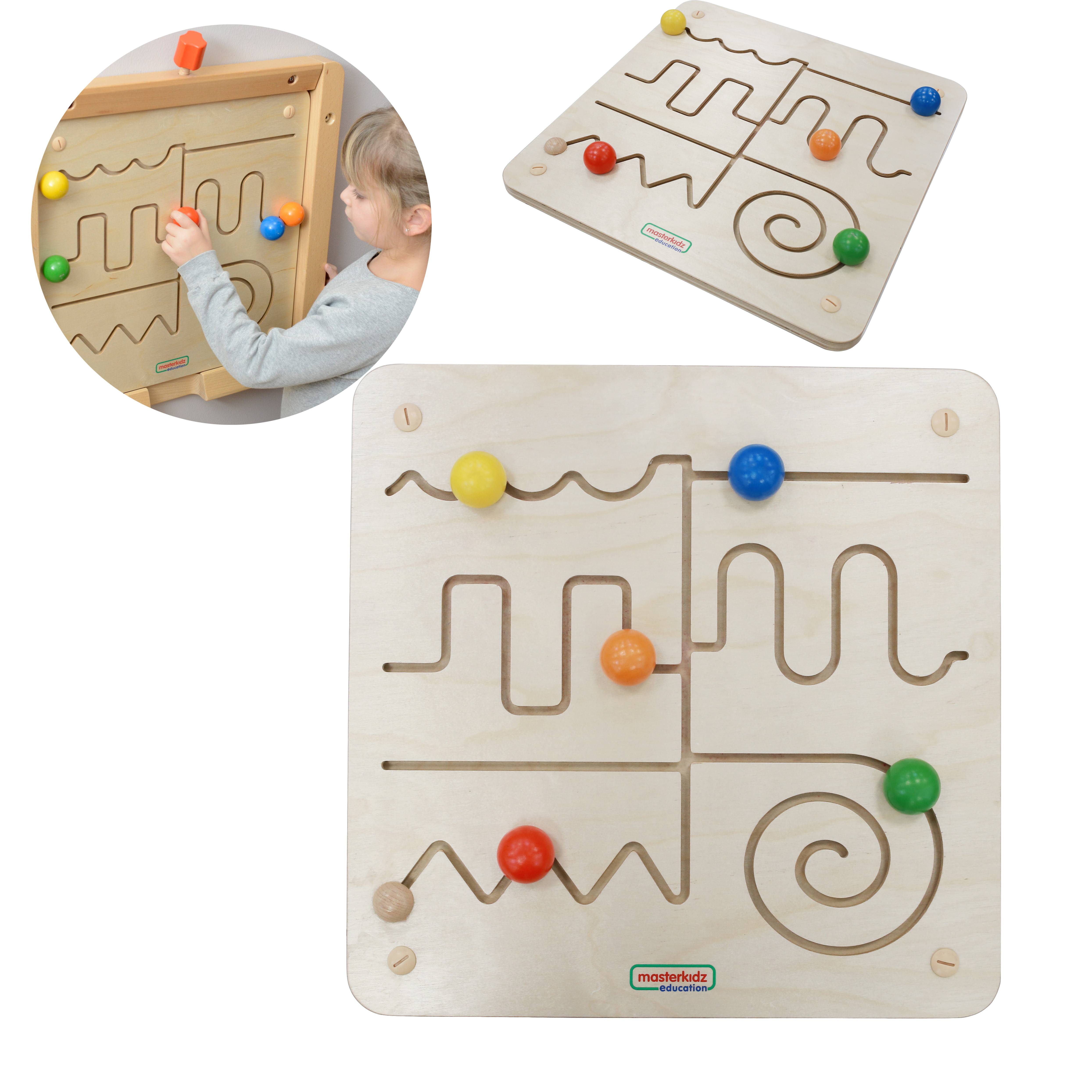 MASTERKIDZ-Montessori-Maze-Educational-Board MASTERKIDZ Montessori Maze Educational Board