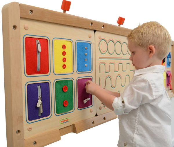 MASTERKIDZ-Montessori-Wall-Board-Opening-and-Closing-Locks-Sliders-Buttons MASTERKIDZ Montessori Wall Board Opening and Closing Locks Sliders Buttons