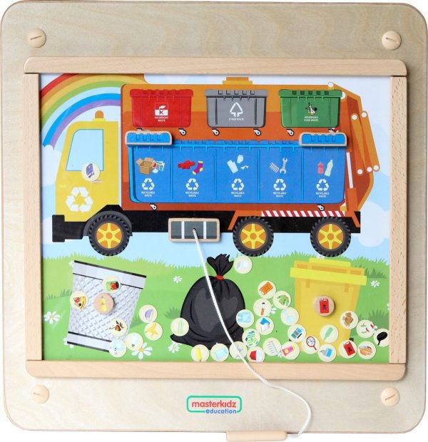 MASTERKIDZ Montessori Waste Sorting Educational Board