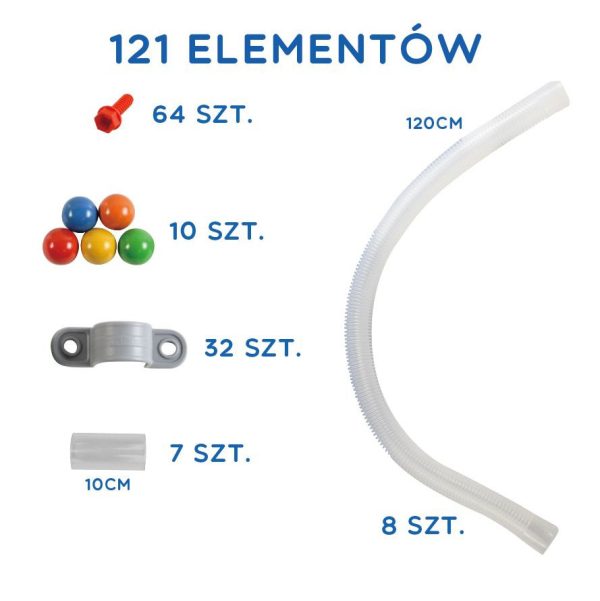 MASTERKIDZ-STEM-Board-Pipe-System-121-pieces MASTERKIDZ STEM Board Pipe System 121 pieces