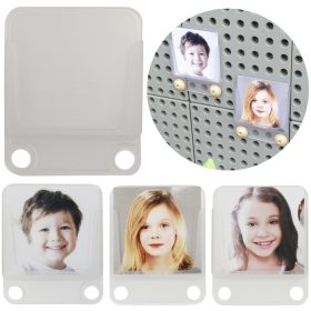 MASTERKIDZ Transparent Photo Card Pocket Case 6 pcs.