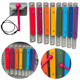 MASTERKIDZ Wall Cymbals Xylophone Musical Instrument STEM Board Accessories