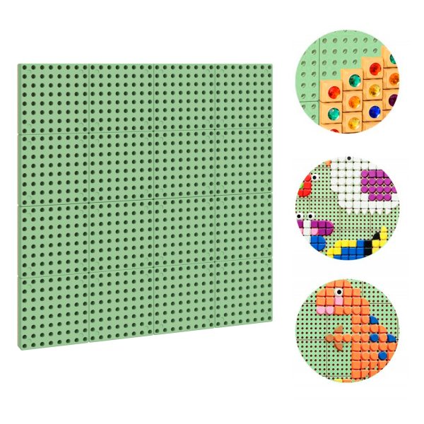MASTERKIDZ Wall Panel Science Board Creative STEM Outdoor Board + Mounting Panel 80 x 80 (cm)