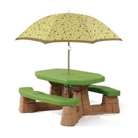 STEP2-Table-Picnic-table-with-umbrella STEP2 Table - Picnic table with umbrella