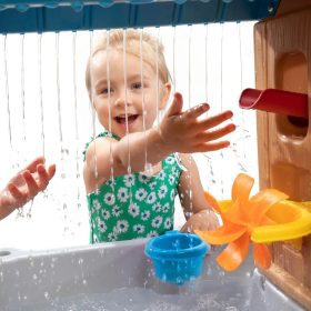 Step2-Water-Table-with-Rain-Shower-Bucket-and-Funnel-Animals-1 Bucket and Funnel + Animals