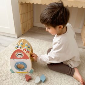 TOOKY-TOY-Space-Rocket-Activity-Sorter-Wooden-Maze-2