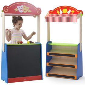 VIGA 2-in-1 Theater and Grocery Store