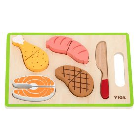 VIGA-Meat-Cutting-Set-–-Realistic-Kitchen-Fun-2