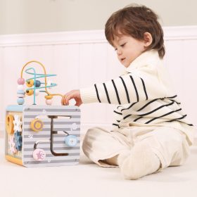 VIGA-PolarB-Activity-Box-Wooden-Educational-Game-Center-5-in-1-cube-3