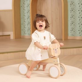VIGA-PolarB-Wooden-Ride-on-Brown-Teddy-Bear-with-Soft-Wheels-1