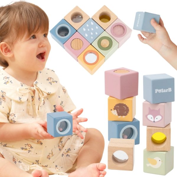 VIGA-PolarB-Wooden-Sensory-Blocks VIGA PolarB Wooden Sensory Blocks