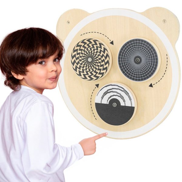 VIGA-Wooden-Board-with-Spinning-Dots-FSC-Certificate VIGA Wooden Board with Spinning Dots FSC Certificate