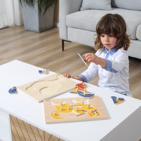 VIGA-Wooden-Montessori-Puzzle-Rooster-with-Pins-3
