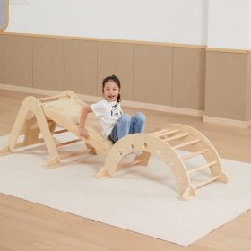 VIGA-Wooden-Slide-Straight-Climbing-Wall-2