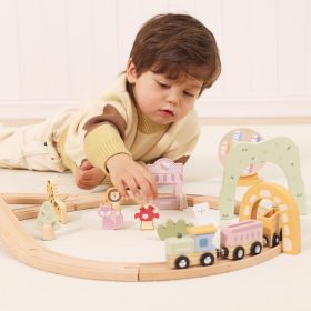 VIGA-Wooden-Train-for-Children-Track-62-pieces-2