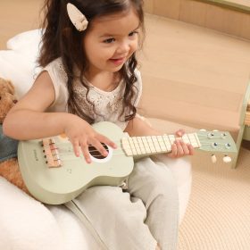 Viga-Wooden-Ukulele-Guitar-for-Kids-Green-with-Musical-Notes-2