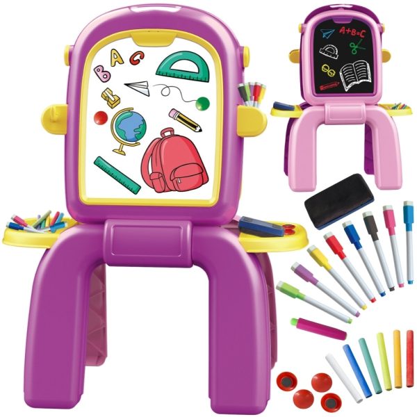 WOOPIE-2-in-1-Double-Sided-Painting-Board WOOPIE 2-in-1 Double-Sided Painting Board