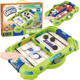 WOOPIE-2-in-1-Mini-Hockey-Racing-Arcade-Game WOOPIE 2-in-1 Mini Hockey Racing Arcade Game