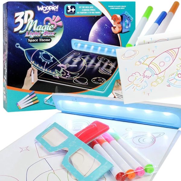 WOOPIE-3D-Magnetic-Drawing-Board-with-LED-Backlight WOOPIE 3D Magnetic Drawing Board with LED Backlight
