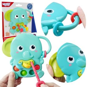 WOOPIE BABY 4-in-1 Montessori Sensory Elephant Teether