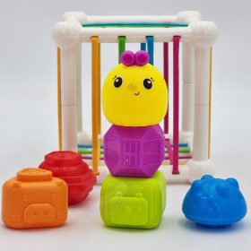 WOOPIE-BABY-Flexible-Sensory-Cube-Sorter-for-Children-Animals-Rattle-7-pcs-2