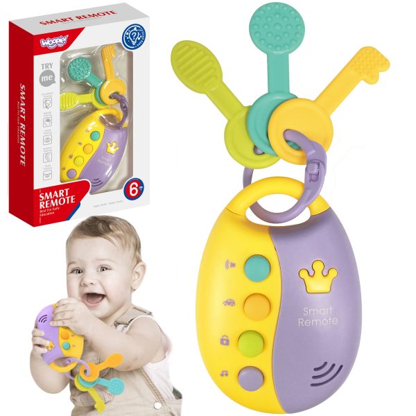 WOOPIE-BABY-Interactive-Car-Keys-with-Remote-Control-2-in-1-Teether WOOPIE BABY Interactive Car Keys with Remote Control 2-in-1 Teether