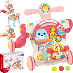 WOOPIE-BABY-Pusher-Walker-Educational-Table-Scooter-Ride-on-4-in-1 WOOPIE BABY Pusher