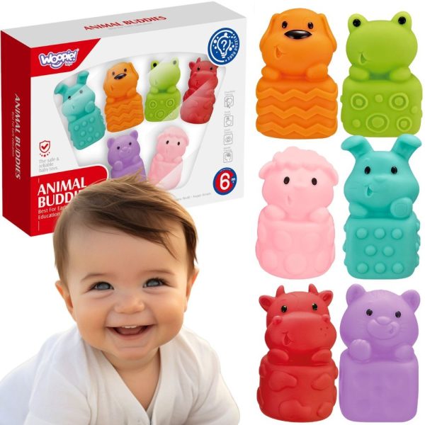 WOOPIE-BABY-Soft-Sensory-Animals-Set-of-6 WOOPIE BABY Soft Sensory Animals Set of 6